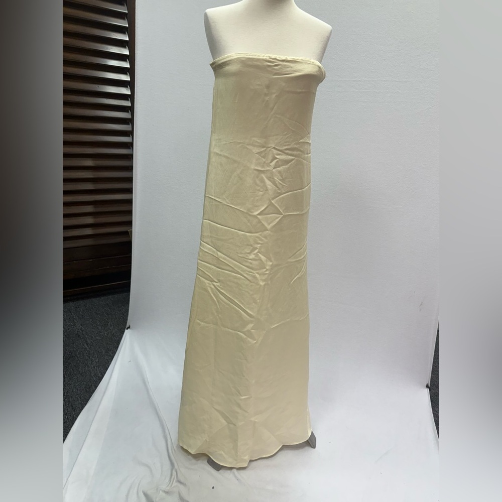 Mango Exclusive Collection Cream Dress
